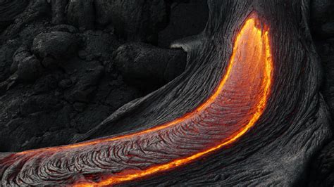 Lava Is Found Under The Earths Crust It Can Flow Out Of Volcanos And