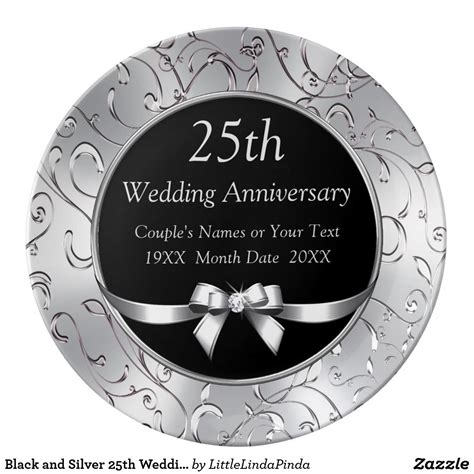 25th Wedding Anniversary Present Ideas 25th Silver Wedding