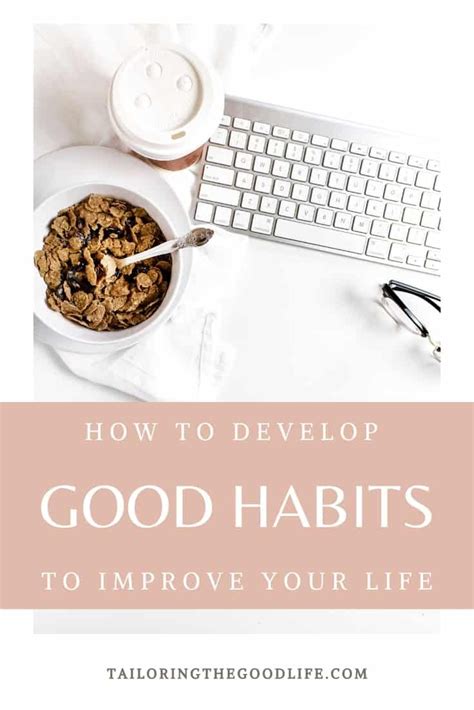 Good Habits Set You Up For Success Adopting Good Habits Improve Your
