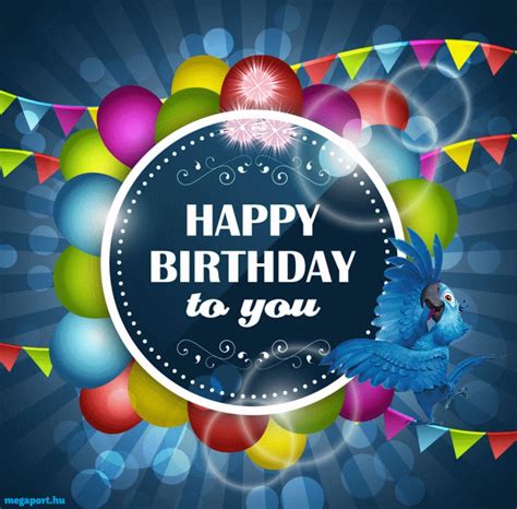 Happy Birthday Animated  Ecard Megaport Media