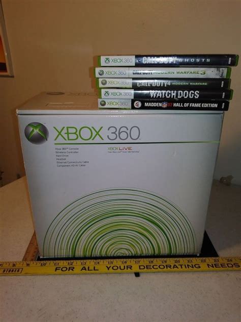 Brand New X Box 360 Sealed With Games 2004 Launch Edition