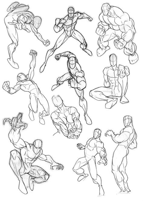 More Comic Anatomy By Bambs79 Figure Drawing Reference