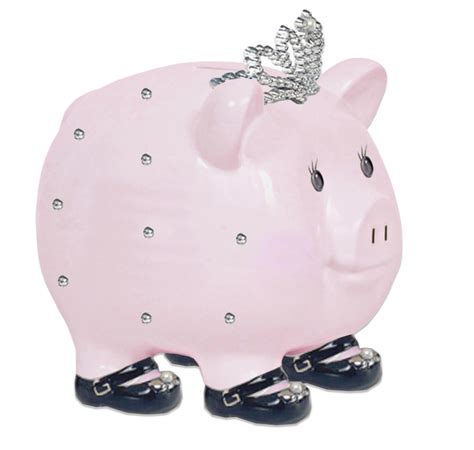 Child To Cherish Princess Piggy Bank Destination Baby And Kids