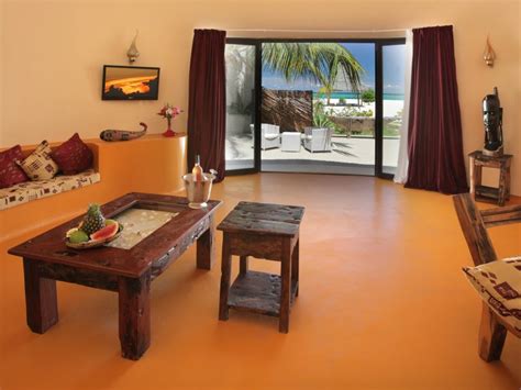 Gold Zanzibar Beach House And Spa Resort Nungwi Zanzibar Tanzania Beach Villa Living Room
