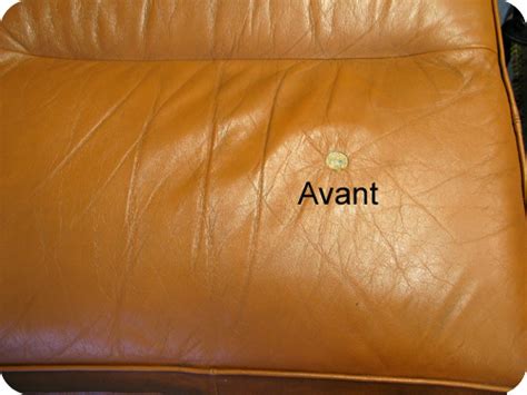 comment réparer un canapé en cuir déchiré fiche pratique sur lavise fr