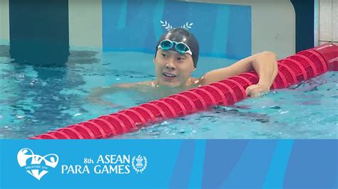 Swimming Mens 100m Backstroke S14 Timed Final 8th Asean Para Games