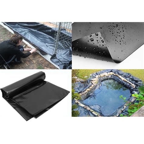 Pvc Fish Pond Liner Garden Ponds Membrane Reinforced Landscaping Pool