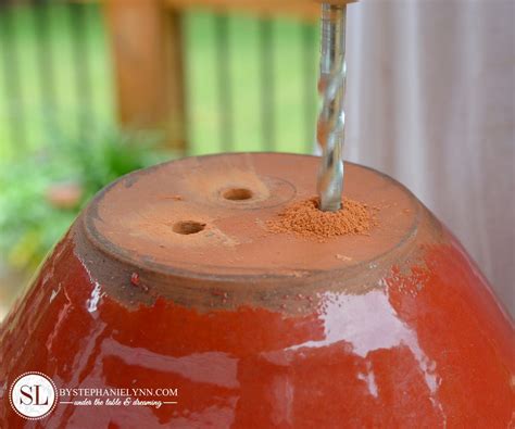 How To Drill Drainage Holes In Ceramic Flowerpots And Planters