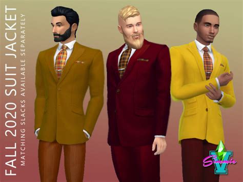 25 Pieces Of Sims 4 Suit CC To Create Snazzy Sims