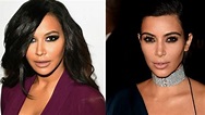 Naya Rivera is often compared to being a lot like Kim Kardashian, but ...