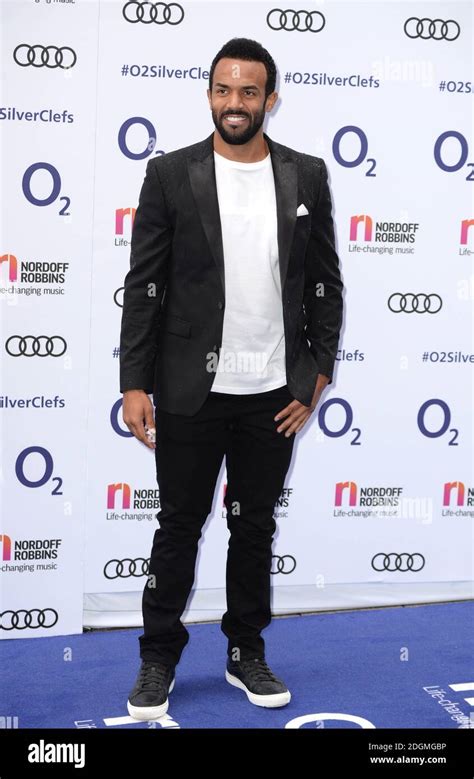 Craig David Attending The O2 Silver Clef Awards In Association With