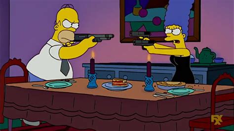The Simpsons Homer Vs Marge Fight Scene Youtube