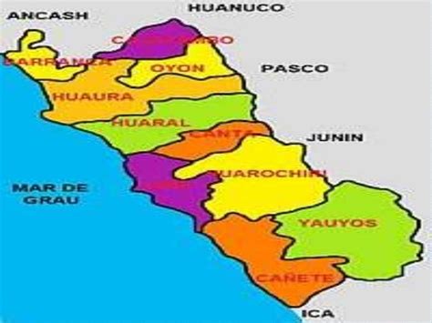 Region Lima Provincias