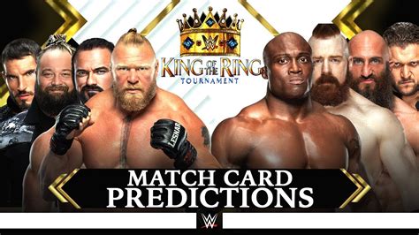 Wwe King Of The Ring 2023 Early Card V2 Youtube