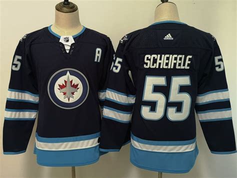 Most recently in the nhl with winnipeg jets. ECseller Official--Women Youth Adidas Winnipeg Jets #55 ...
