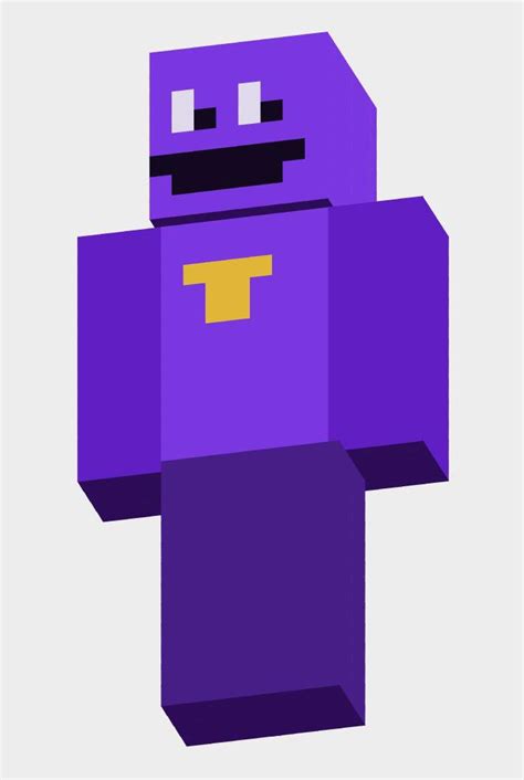 Purple Guy Minecraft Skin Five Nights At Freddys Amino