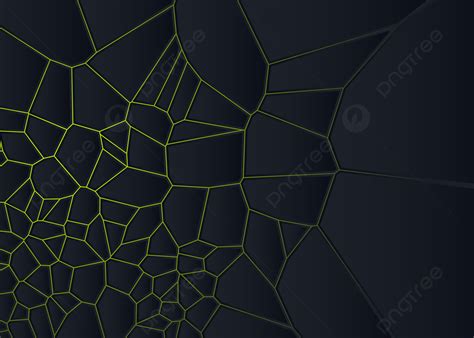 Voronoi Backlight Vector Decorative Background In Geometry Style