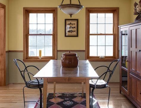 Kitchen paint colors with chair rail two tones 55+ ideas | Dining room