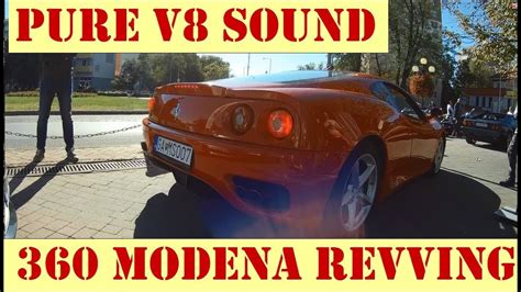 Best Of Ferrari 360 Modena Exhaust Sound Stock Tubi And Capristo