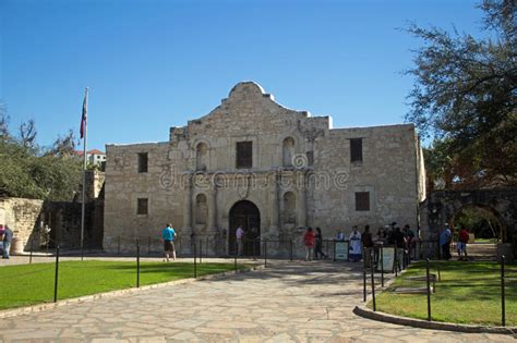 The Alamo Mission In San Antonio Texas Editorial Stock Photo Image