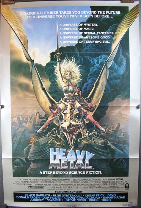 Heavy metal full episode in high quality/hd. HEAVY METAL, Original Vintage Style A Tri-Fold Movie Poster