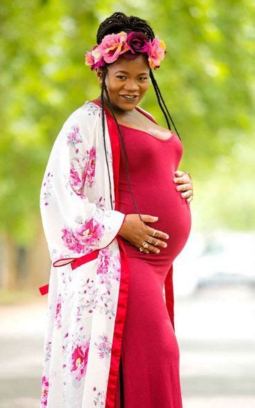 See Pics Busiswa Gqulus Adorable Maternity Shoot Bona