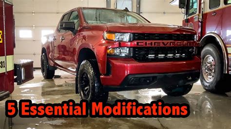 5 Modifications That You Need Now 2019 2024 Chevy Silverado Gmc