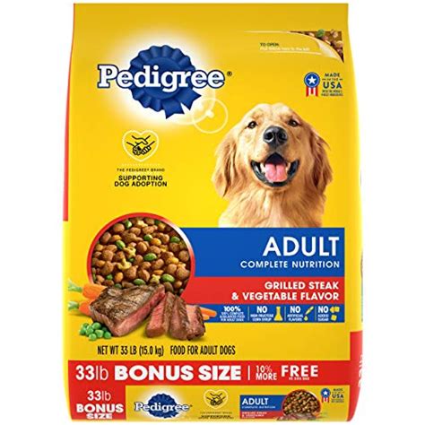 Pedigree Complete Nutrition Adult Dry Dog Food Grilled Steak