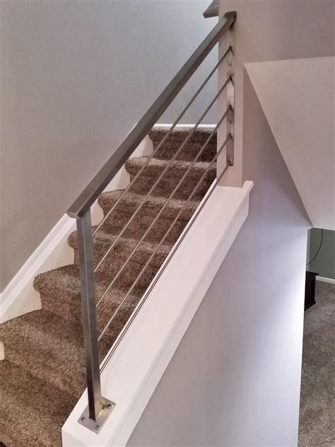 Stainless Steel Handrail Stair Railing Great Lakes Metal Fabrication