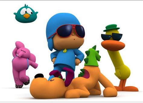 pocoyo ~ one of his fav shows we watch over & over & over | Pocoyo, First birthday decorations ...