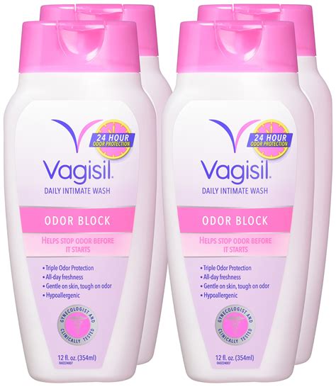 Galleon Vagisil Odor Block Daily Intimate Feminine Vaginal Wash 12