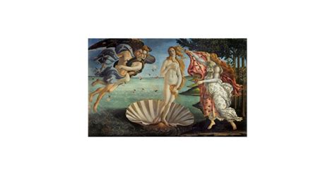 Poster La Naissance De Vénus Par Sandro Botticelli Zazzlech