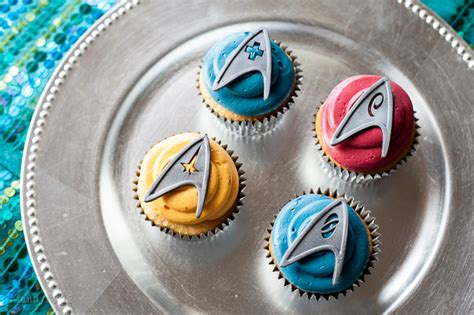Star Trek Into Darkness Themed Cupcakes
