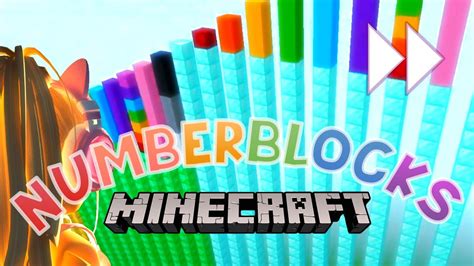 Numberblocks For Minecraft Speed Building Made Easy Youtube