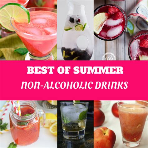 8 Best Of Summer Non Alcoholic Drinks Sparkle Kitchen