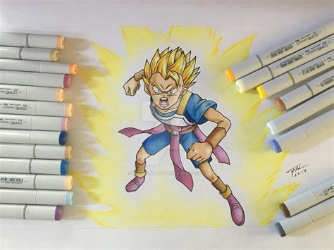 Cabba Super Saiyan By Mahnsterart On Deviantart