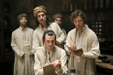 Elyas Mbarek Michael Marcus And Tom Payne In The Physician 2013