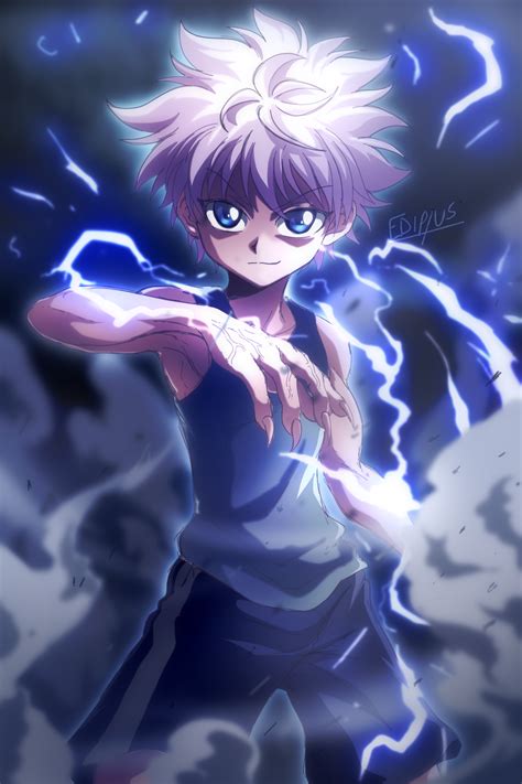 Killua Zoldyck Fanart Hunter X Hunter By Ediptus On Deviantart