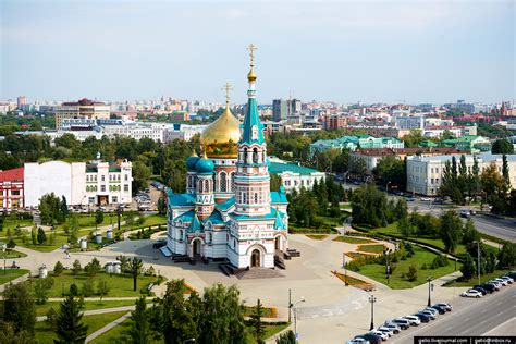 Виды Омска с высоты Gelio — Livejournal