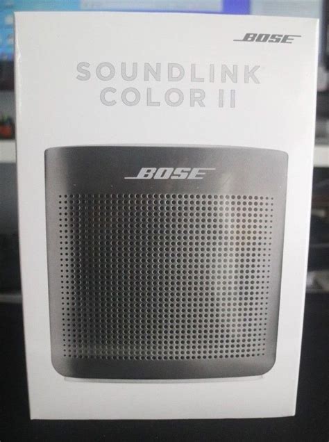 Bose Soundlink Color Ii Bluetooth Speaker Brand New Bose Soundlink