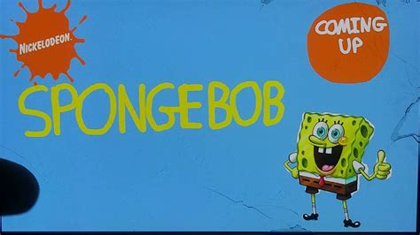 Nickelodeon Bumper 2008 2009 Coming Up Spongebob Squarepants Now