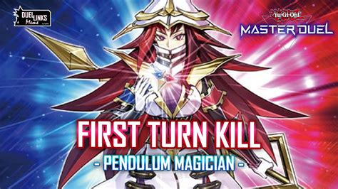 Pendulum Magicians First Turn Kill Is Beyond The Pendulum Yu Gi Oh Master Duel Youtube