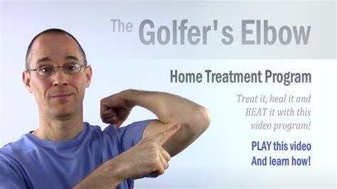 Golfers Elbow Self Help Home Treatment And Exercise Program