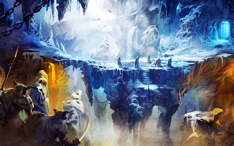 Frozen Cave In Trine 2 Wallpapers Hd Wallpapers Id 12646