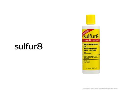 Sulfur8 Medicated Anti Dandruff Oil Moisturizing Hair Lotion 8oz