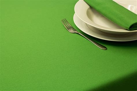 120 Round Tablecloth Apple Green Chic Event Hire