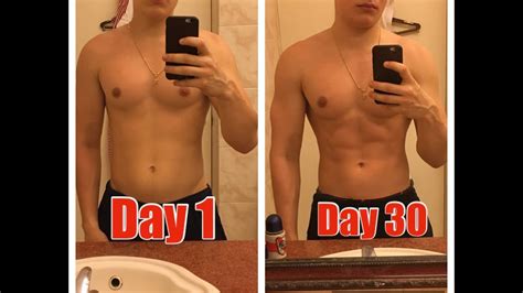 30 days natural body transformation youtube