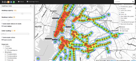 Maps Mania Mapping Bacteria On The New York Subway