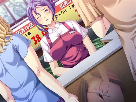 Rule 34 Apron Artist Request Blue Hair Blush Censored Clerk Clothed