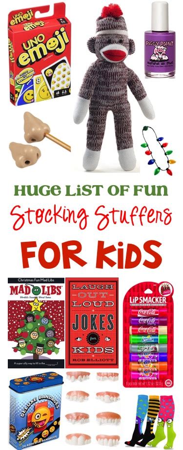 101 Fun Stocking Stuffers For Kids Kid Approved Ts The Frugal Girls